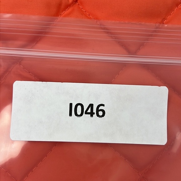 Eddie Bauer  Full Zip Orange Puffer Vest - Picture 6 of 6